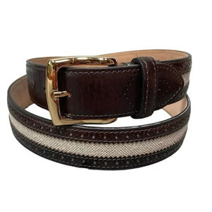 Paul Fredrick leather belt. Size 38